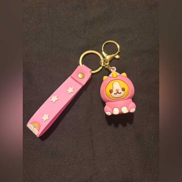 None Other - Kawaii Dog Keychain